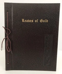 Vintage "Leaves of Gold" Book of Prayers, Verses & Prose Revised 1964 Edition - Picture 1 of 12