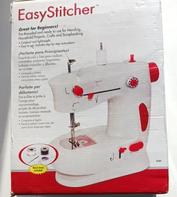 New Easy Stitcher Sewing Machine, NIB, very portable and "it really works!" - Image 1 of 4