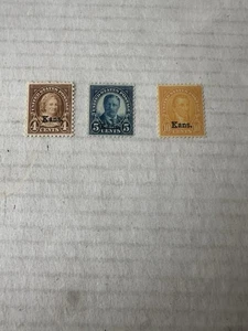 USA Scott 662, 663 668 (1929) postfrisch H F-sehr schön, 3er Set - Bild 1 von 6