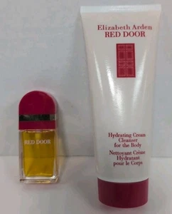 NEW Vintage .33 oz Red Door Elizabeth Arden Eau de Toilette Spray & Cleanser - Picture 1 of 6