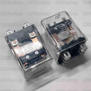 2Pcs Power Relay 25A 277VAC 8Pins 735H-2C-F-C 12VDC - Picture 1 of 2