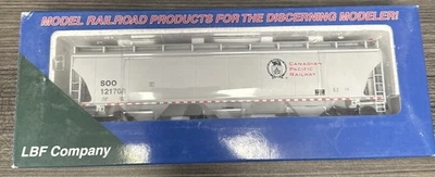 LBF Gold Series RTR HO Scale #2112 Trinity 5161 Grain Hoppers SOO/CP #121708 NIB - Image 1 of 4