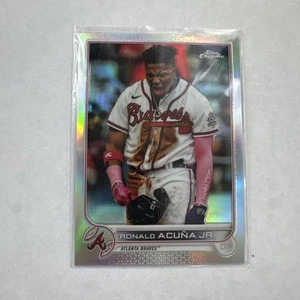 Topps Chrome Sonic 2022 - Ronald Acuña Jr. #165 refractor - Imagen 1 de 2