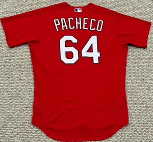 PACHECO Gr. 46 #64 2023 ST. LOUIS CARDINALS GAME TRIKOT GEBRAUCHT ROT AUSGESTELLT - Bild 1 von 9