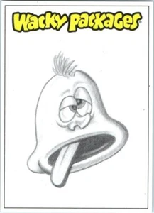 2024 WACKY PACKAGES DRAWN ARTIST SKETCH CARD TACO BELCH by NIEBERY 192 - Picture 1 of 2