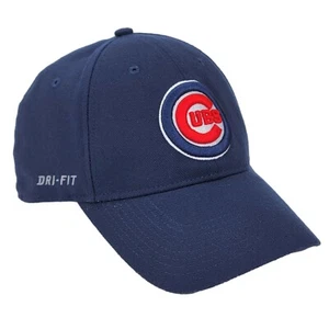 Chicago Cubs Baseball Hat Nike Legacy91 Fitted Cap Navy Blue Embroidered DRI-FIT - Picture 1 of 7