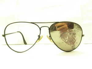 B&L RAY-BAN AVIATOR FULL RIM DESIGNER EYEGLASSES FRAMES 58-18-110 111780 - Picture 1 of 9