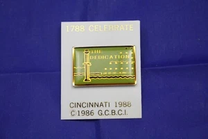 Rare 1986 GCBCI 1788 Celebrate Cincinnati 1988 Pin - Picture 1 of 2