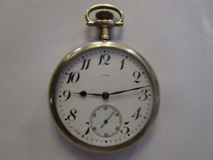 Longines Luzon Private Label 50mm 21j Express Monarch Pocket watch for repair - Bild 1 von 17