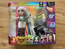 Rainbow High Hair Studio Wash 5 In 1 Amaya Raine Doll Series 1 Sold Out Rare