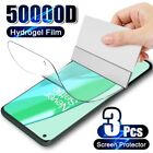 3 pièces film hydrogel pour OnePlus 11R 9R 9RT 7T 8T ACE 10R 10T protection d'écran