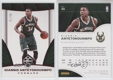 2016-17 Panini Limited Spotlight Red /99 Giannis Antetokounmpo #45