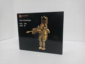 Skibidi Toilet Titan Clockman Building Blocks Toys Robot 395 pieces Bingbricks - Picture 1 of 2