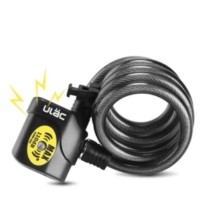 Lucchetto ULAC AL-3P con Allarme e Catena | Antifurto per Bici, MTB e Monopattin - Foto 1 di 6