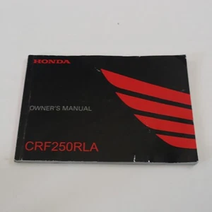 Genuine 2016 Honda CRF250 RLA, English Owners Manual 42KZZA00 - Picture 1 of 13