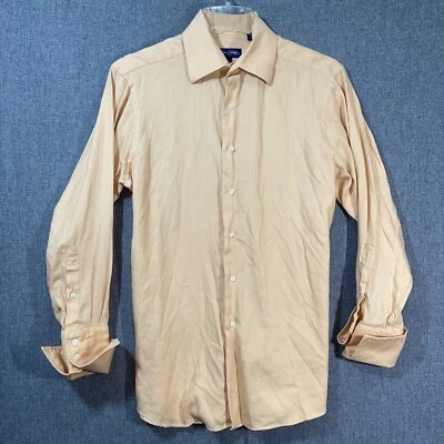 Camisa de vestir Sean John para hombre talla L manga larga con botones puño abatible MS39 Foto 1 de 4