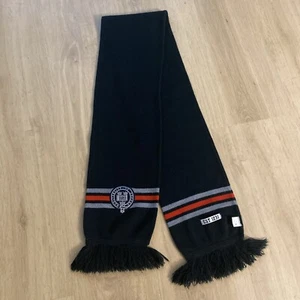Oxford University College Stripe Scarf Vintage 62” Navy England - Picture 1 of 5