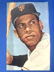 Orlando Cepeda HOF handsigniert 6x9,5 Farben Magazin Seite Foto SF Riesen - Bild 1 von 2