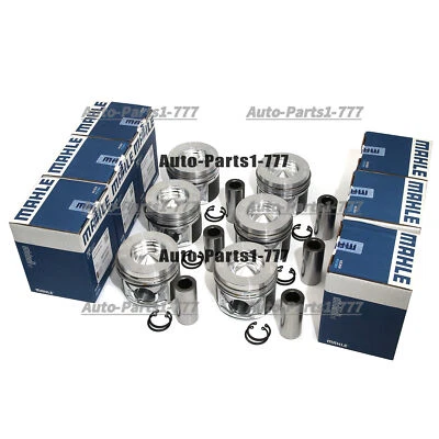 Juego de 6 anillos de pistón MAHLE Φ83,01+0,5 mm para VW Touareg Audi A4 A6 Q7 3,0T diésel Foto 1 de 4