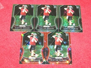 CLAYTON THORSON GIANTS 2019 PANINI PRIZM RED ICE GREEN PULSAR PRIZMS LOT F-1896 - Picture 1 of 1