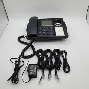 VTech Main Console 4-Line Expandable Small Business Office Phone, Black - Picture 1 of 3