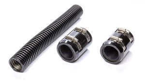 RACING POWER CO-PACKAGED #R7304BK Black 24in Stainless Radiator Hose Kit - Picture 1 of 1