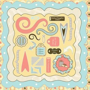 MOXXIE CARDSTOCK 12X12 SHEET CARDSTOCK STICKERS-TIE THE KNOT #2-878522004642 - Picture 1 of 1
