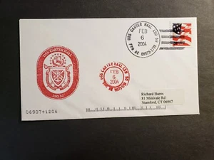 USS CARTER HALL LSD-50 Naval Cover 2004 DOCK LANDING SHIP Cachet - Picture 1 of 2