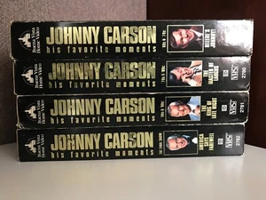 Johnny Carson: His Favorite Moments From the Tonight Show (4-VHS Set) - Picture 1 of 9