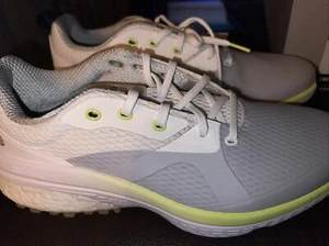 New Adidas SolarMotion White Grey Lime Golf Shoes Men's Size 10.5 GW0896 - Picture 1 of 8