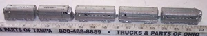 Rare Vintage MIDGETOY Metal Diecast Diesel 5-Piece Passenger Train TootsieToy - Picture 1 of 13