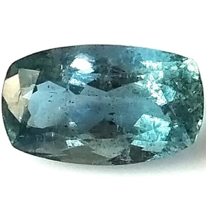 Aquamarine Santa Maria 2.55 Carat 11.2X6.6 mm Long Cushion Faceted Natural Stone - Picture 1 of 8