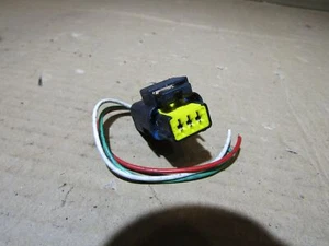 Peugeot 206 CC 1.6 left front headlight headlamp bulb holder connector plug - Picture 1 of 4