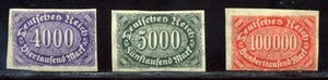 DEUTSCHLAND 1922 IMPERFS UNGEBRAUCHT - Bild 1 von 2