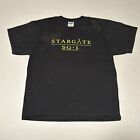 vintage Y2K STARGATE SG-1 T-shirt rozmiar duży promo sci fi tv mgm 2004 logo