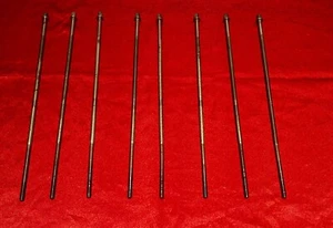 8 x Ludwig 10” 40er 50er Vintage Nickel Snare Drum Long Tension Rods WFL 1958 - Bild 1 von 9
