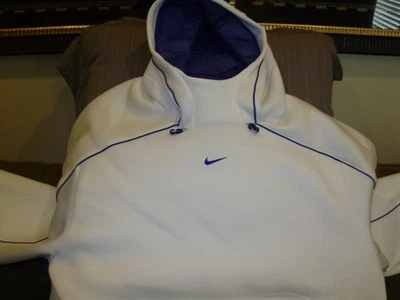 Nike TECH Project FROG HQ0465-100 Blanco Azul Pullover Sudadera con Capucha Chaqueta Hombres Grande Foto 1 de 4