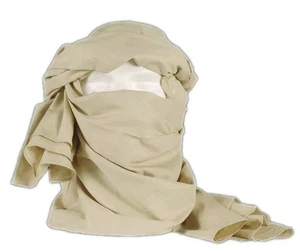 Kutsche Baumwolle beige neuwertig / chech chech shèch shech Schal - Bild 1 von 1