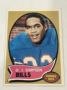 1970 TOPPS OJ SIMPSON RC ROOKIE #90 HOF BILLS - Picture 1 of 7