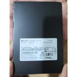 Micron MTFDKCB960TDZ-1AZ1ZABYY7400 PRO 960GB U.3 7mm SSD NVMe Gen4 x4New - Picture 1 of 1