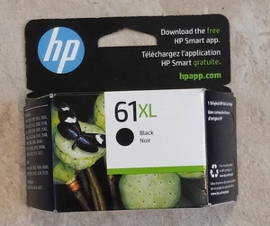 HP 61XL Black Ink Cartridge Original OEM exp. June 2025 - Zdjęcie 1 z 2