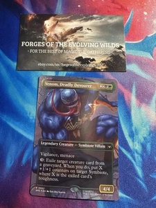 Venom, Deadly Devourer Foil Borderless Marvel Spider-Man Eternal - Bild 1 von 1