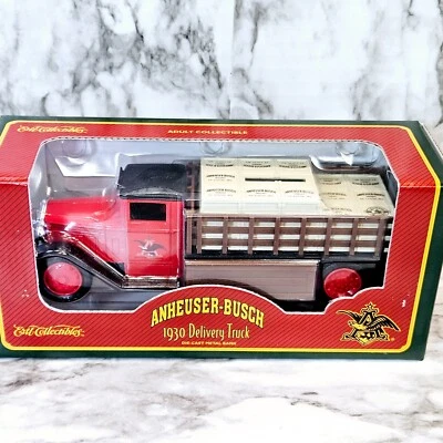 Anheuser Busch 1930 Delivery Truck Bank Die Cast Bank Ertl 1995 #F112 Sealed - Image 1 of 4