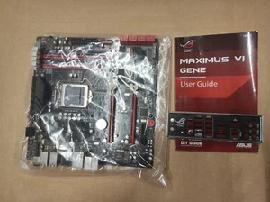 ASUS MAXIMUS VI GENE Motherboard - LGA 1150, DDR3, HDMI, WINDOWS 10/11 GIFT. - Photo 1/3
