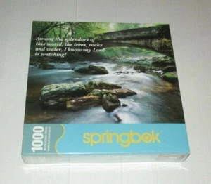 Springbok Among The Splendors 1000 Piece Jigsaw Puzzle Religious Prayer Bible - Picture 1 of 6