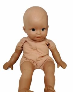 Vintage Fisher Price Baby Doll Little Mommy 14" Weighted 2003 Soft Body 