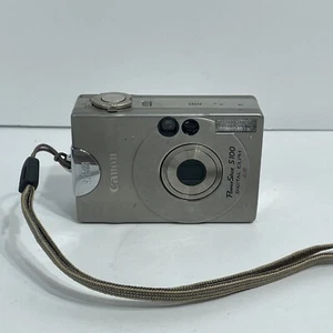 Canon PowerShot S100 2.1MP Digital Camera Silver PC1001 FOR Parts or Repairs - Picture 1 of 8