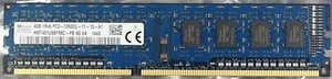 SK Hynix 4GB Module 1Rx8 PC3-12800U HMT451U6BFR8C  DIMM (DDR3-1600) - Picture 1 of 3