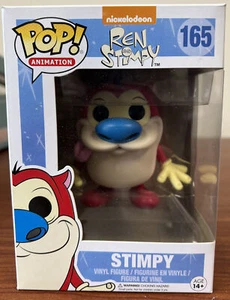 Funko Pop! Animation #165 "STIMPY" 2017 Nickelodeon Ren and Stimpy Protector - Picture 1 of 12