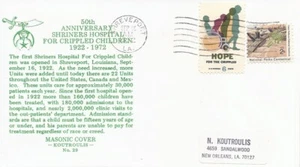 SHRINERS HOSPITAL 50TH ANNIVERSARY - Koutroulis - Freimaurer - Bild 1 von 1